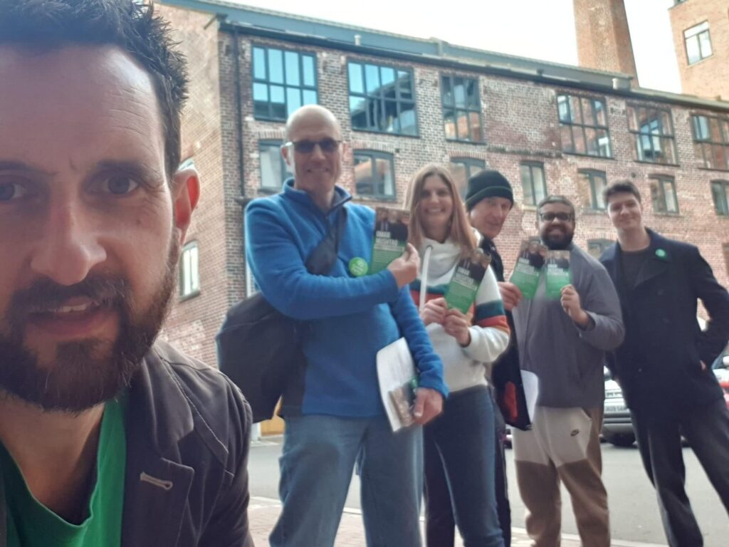 From potholes to Palestine, Antisocial behaviour to (net) Zero Emissions the Leeds Green Party 