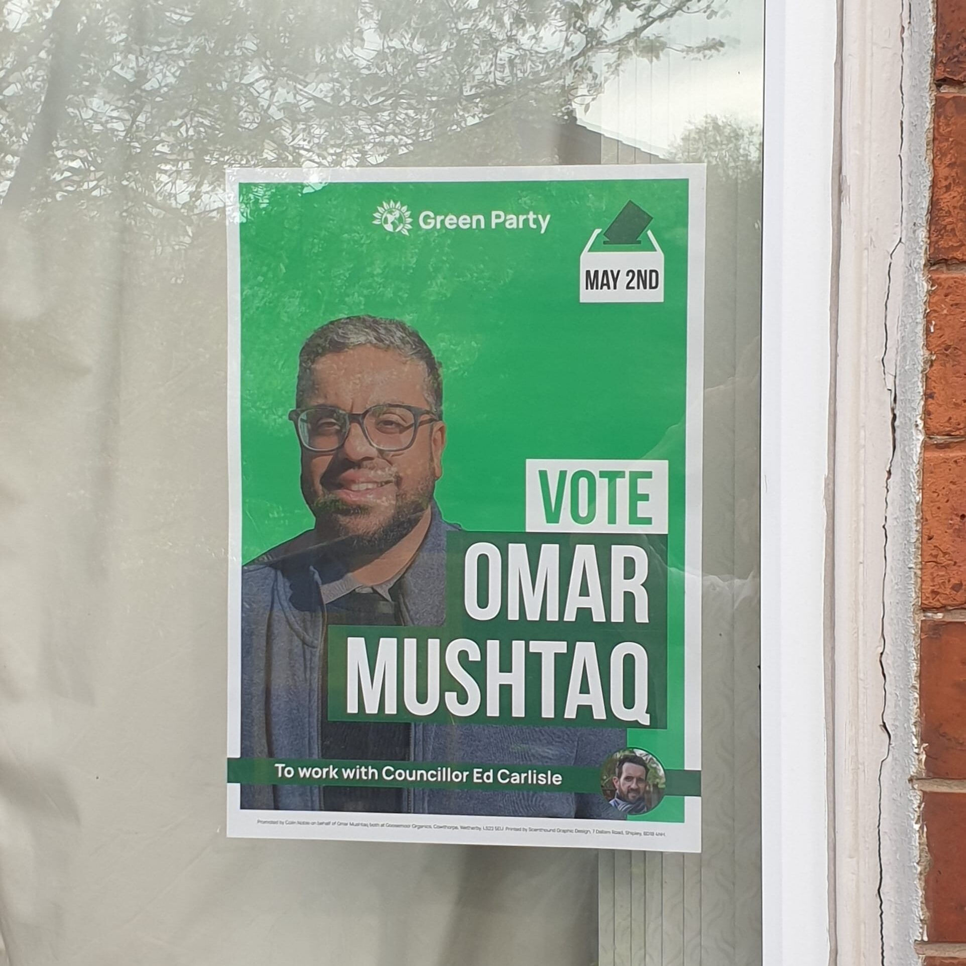 Candidate for Hunslet & Riverside Ward, Omar Mushtaq