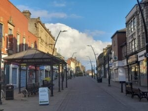 A photo of Morley High Street